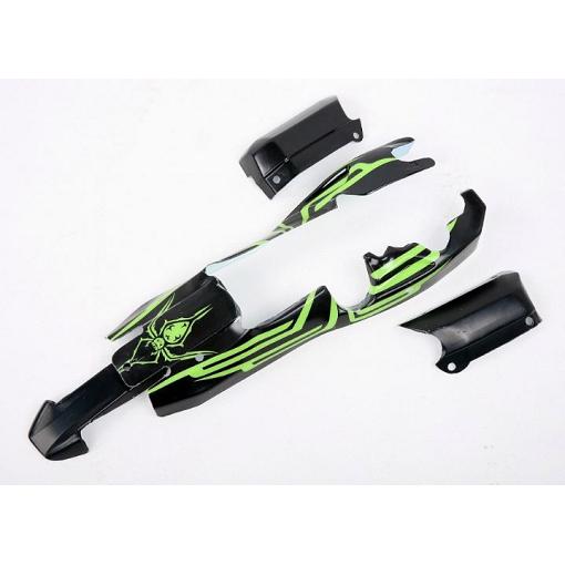 5B Baja Body Spider Green Poly Carbonate